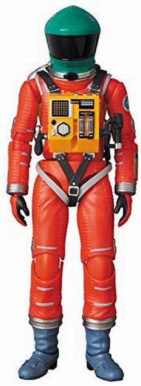 Mountain Animal 2001: A Space Odyssey Mafex (No.110) Space Suit (Green Helmet & Orange Suit ver. version) - Medicom Toy