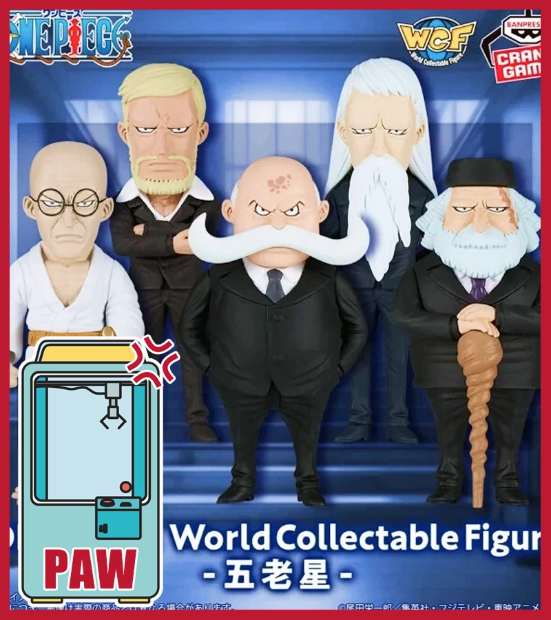 Value Increase Diffraction Pattern ???Paw Game - One Piece World Collectible Figure Five Elders
