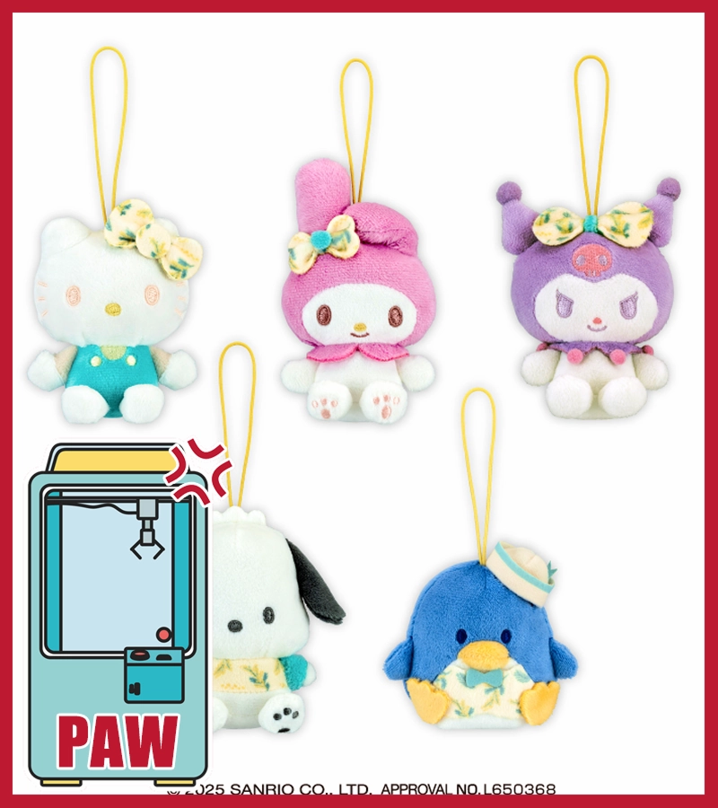 Medal Wear Entry Allow ???Paw Game -  Sanrio Characters White Mimosa Mascot