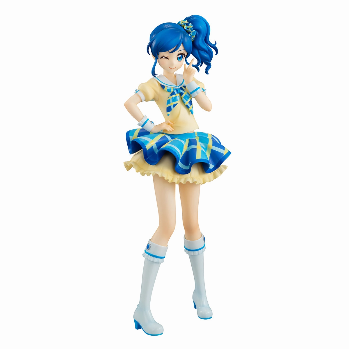 Story Driven Movie Character "Aikatsu!" Lucrea Kiriya Aoi Blue Stage Coord 1/7 Complete Figure