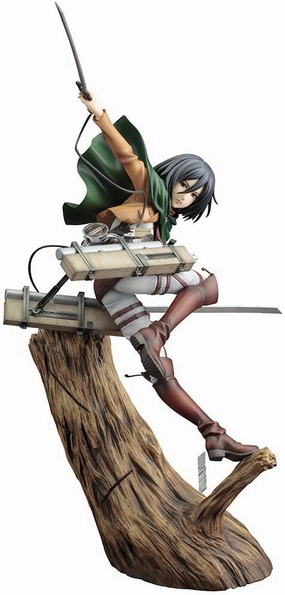 "Attack on Titan" ARTFX J Mikasa Ackerman Renewal Package Ver. 1/8 Scale Timeless Treasure