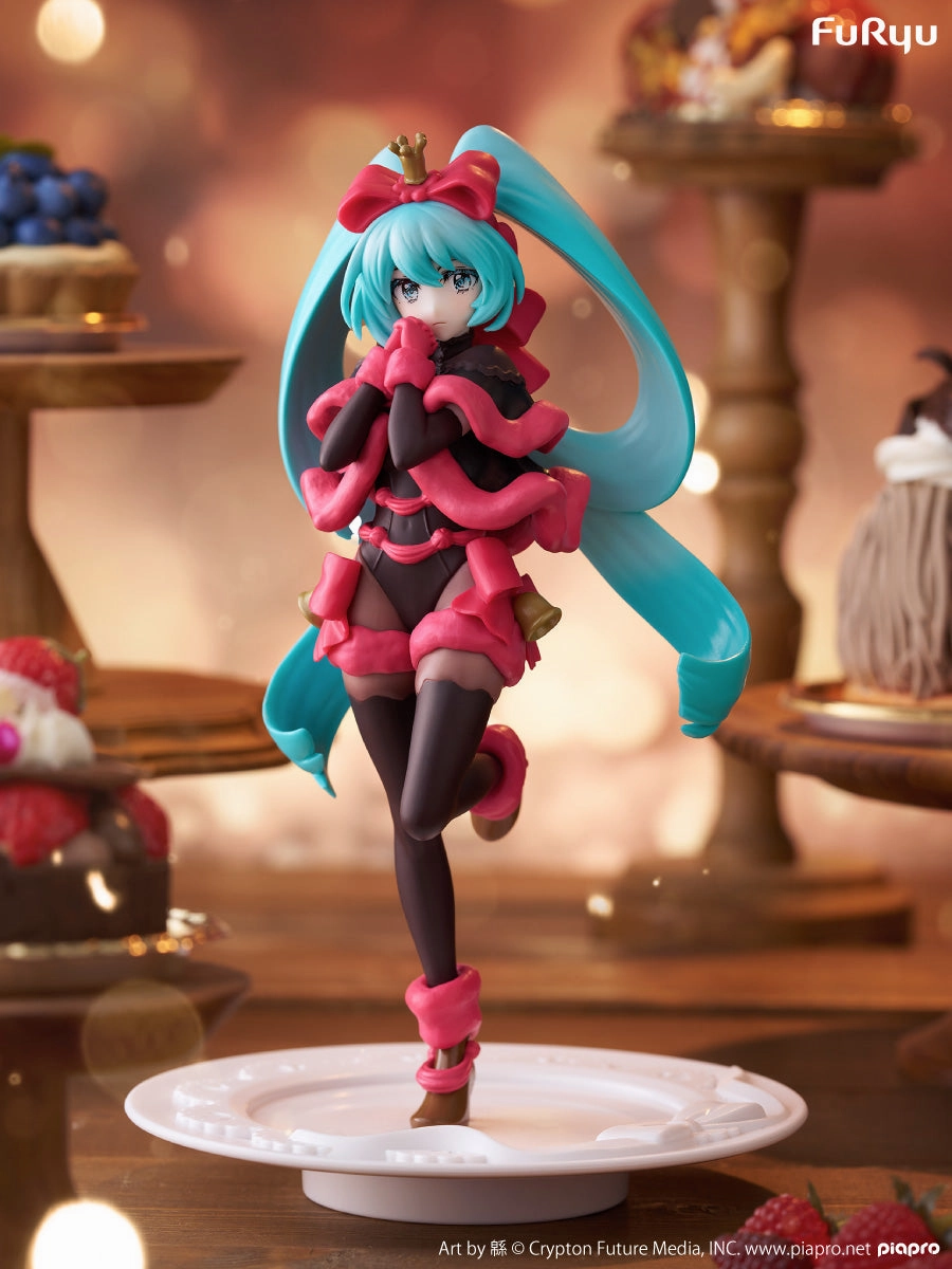 "Character Vocal Series 01 Hatsune Miku" Exc??d Creative Figure SweetSweets Noel Raspberry Holiday Ornament Action Creation