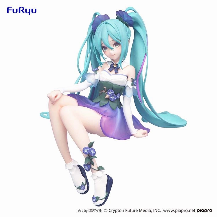 Seasonal Favorite Personal Collection "Character Vocal Series 01 Hatsune Miku" Noodle Stopper Figure Flower Fairy -Morning Glory-