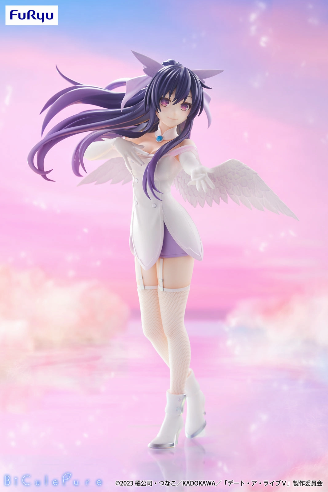 "Date A Live V" BiCute Pure Figure Yatogami Tohka Posable Model Miniature Decor