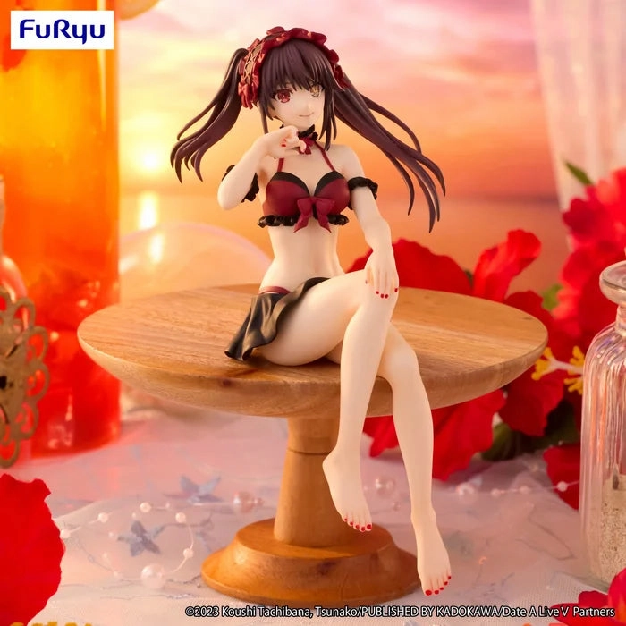 "Date A Live V" Noodle Stopper Figure Tokisaki Kurumi Swimsuit Ver. Miniature Item