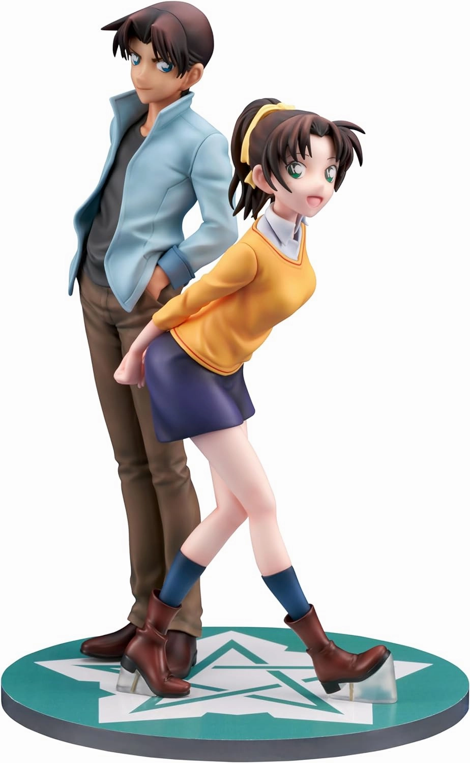 Bronze Cast Event specific "Detective Conan" Hattori Heiji & Toyama Kazuha 1/7 Scale Figure