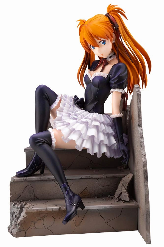 Complete Collection Arcade Game "Evangelion" Sohryu Asuka Langley -Gothic & Lolita Costume Ver.- :RE