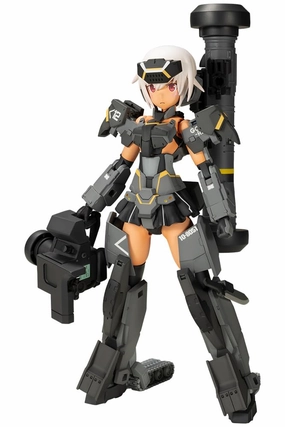 "Frame Arms Girl" Gourai-kai Black with FGM148 Type Anti-tank Missile Rococo Sculpture Art Goods