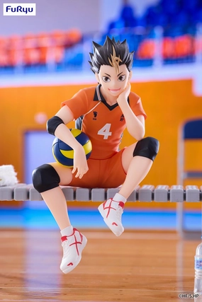 Imaginary Play Blue Ribbon "Haikyuu!!" Noodle Stopper Figure Nishinoya Yu