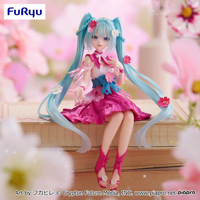 Folk Art 3D printed "Hatsune Miku" Noodle Stopper Figure Flower Fairy Cosmos