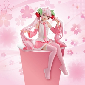 "Hatsune Miku" Noodle Stopper Figure Sakura Miku Balcony Decoration Cultural Heritage