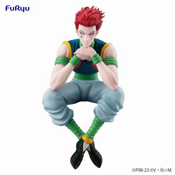 "HUNTER??HUNTER" Noodle Stopper Figure Hisoka Morow Desert Creature