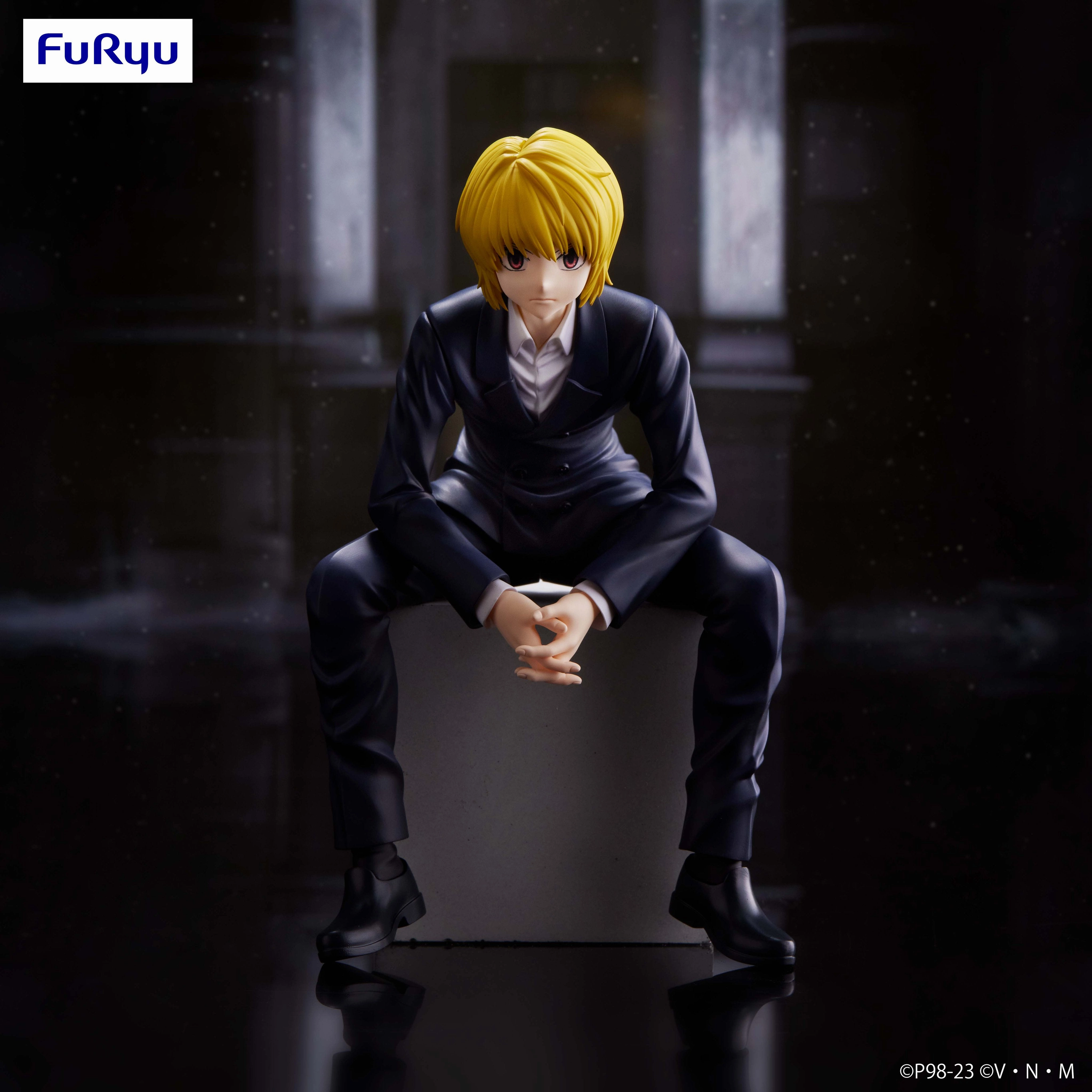 "HUNTER??HUNTER" Noodle Stopper Figure Kurapika Hand Painted