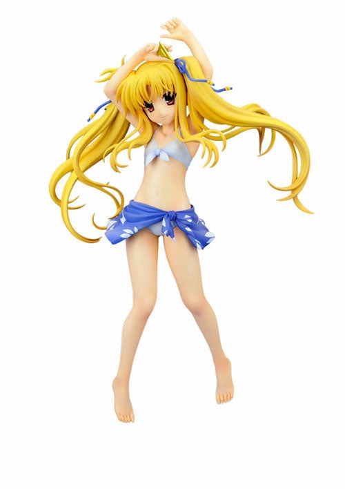 "Magical Girl Lyrical Nanoha -The Movie 1st-" Fate Testarossa Swimwear Ver. Miniature Sculpture