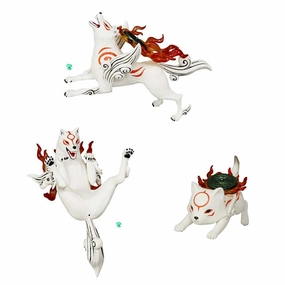 Realistic Sculpture "Okami" Furyu Noodle Stopper Figure Petit Set