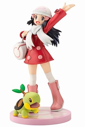 "Pokemon" Series ARTFX J Dawn with Turtwig Collectible Art