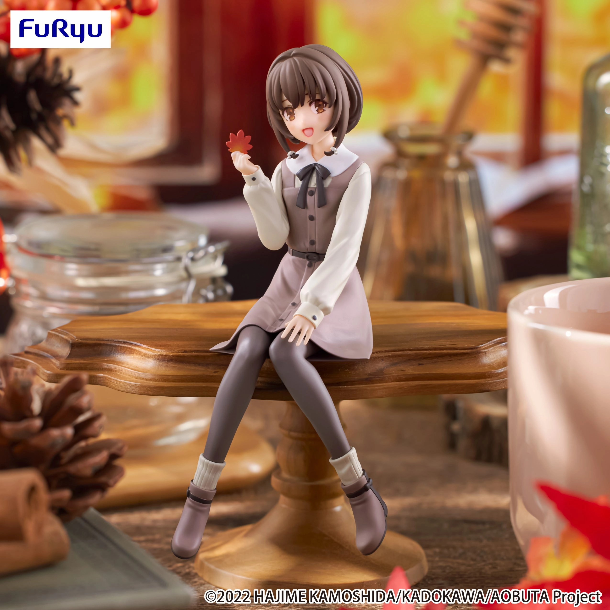 "Rascal Does Not Dream of Bunny Girl Senpai" Noodle Stopper Figure Azusagawa Kaede Autumn Coordinate Ver. Competition Entry Legendary Hero