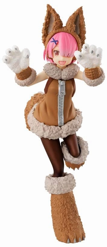 "Re:Zero Starting Life in Another World" Super Special Series Ram Wolf and Seven Little Goats Train Model