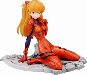 "Rebuild of Evangelion" 1/7 Scale Figure Asuka Langley Plug Suit Ver. Fabric Figure