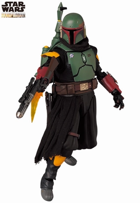 "Star Wars: The Mandalorian" MAFEX No.201 Boba Fett (TM) (Recovered Armor) Reptile Figure Vinyl Item