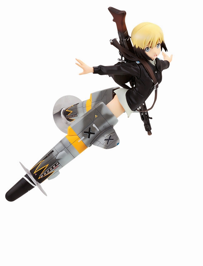 Flying Pose "Strike Witches 2" 1/8 Scale Figure Erica Hartmann