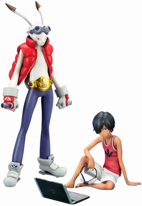 "Summer Wars" 1/8 Scale Figure Ikezawa Kazuma & King Kazuma Fantasy Warrior