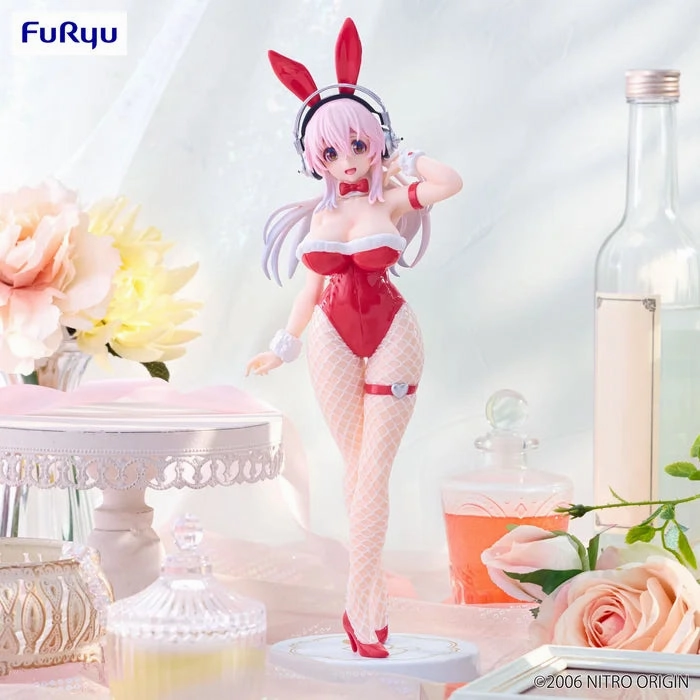 "Super Sonico" BiCute Bunnies Figure Red ver. Game Room