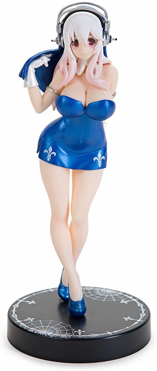 "Super Sonico" Concept Figure Sonico Holy Girl Metallic Blue ver. Designer Article Game Merchandise