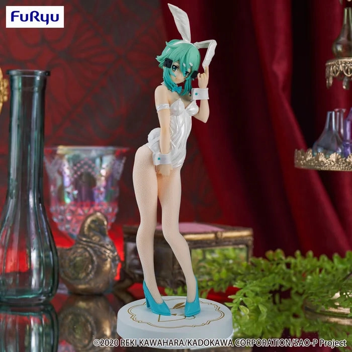 "Sword Art Online" BiCute Bunnies Figure Sinon White Pearl ver. Art Decor