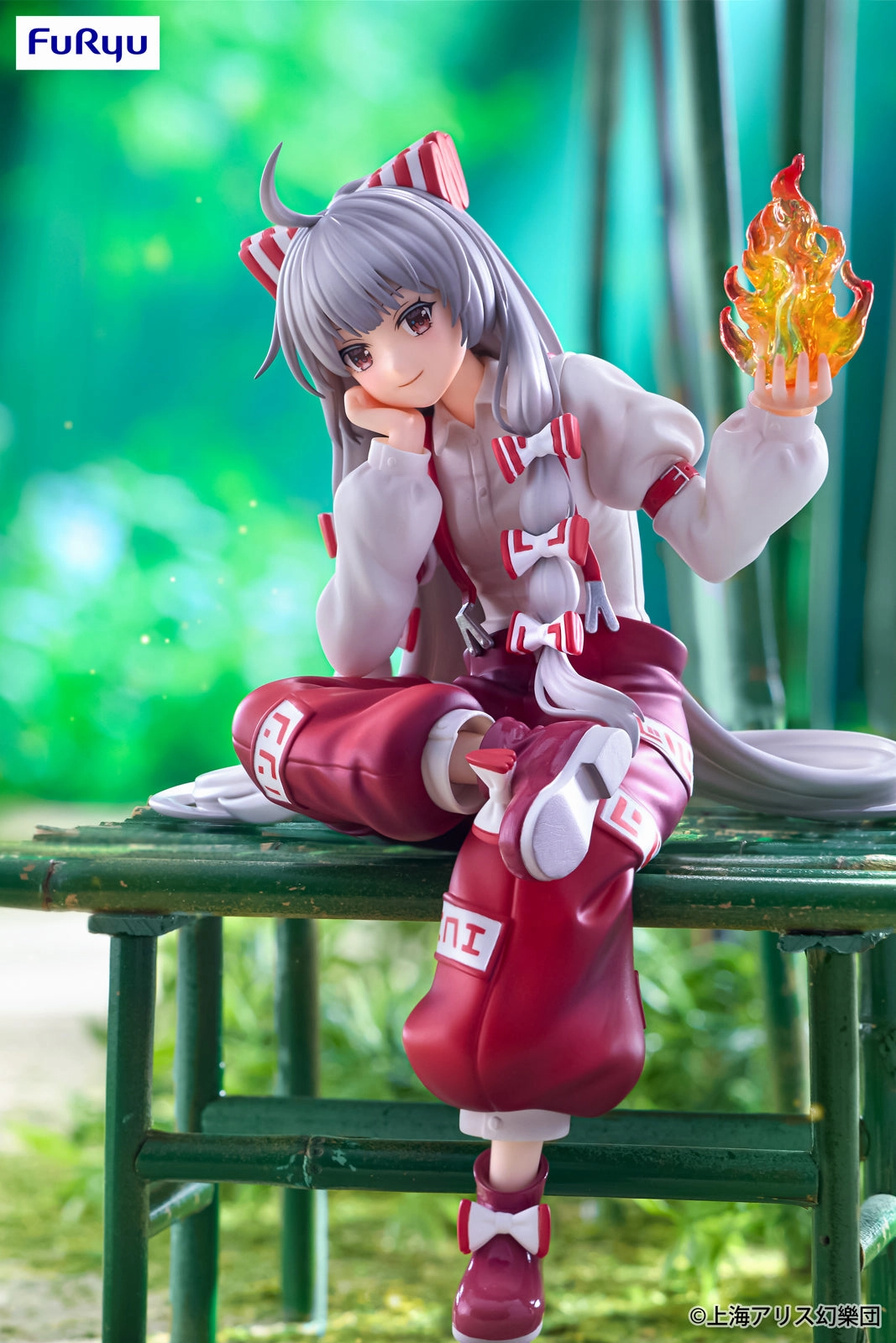 "Touhou Project" Noodle Stopper Figure Fujiwara no Mokou Premium Sculpture