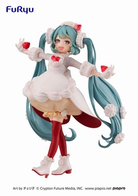 "Vocaloid Hatsune Miku" SweetsSweets Series Figure Strawberry Shortcake Urban Art