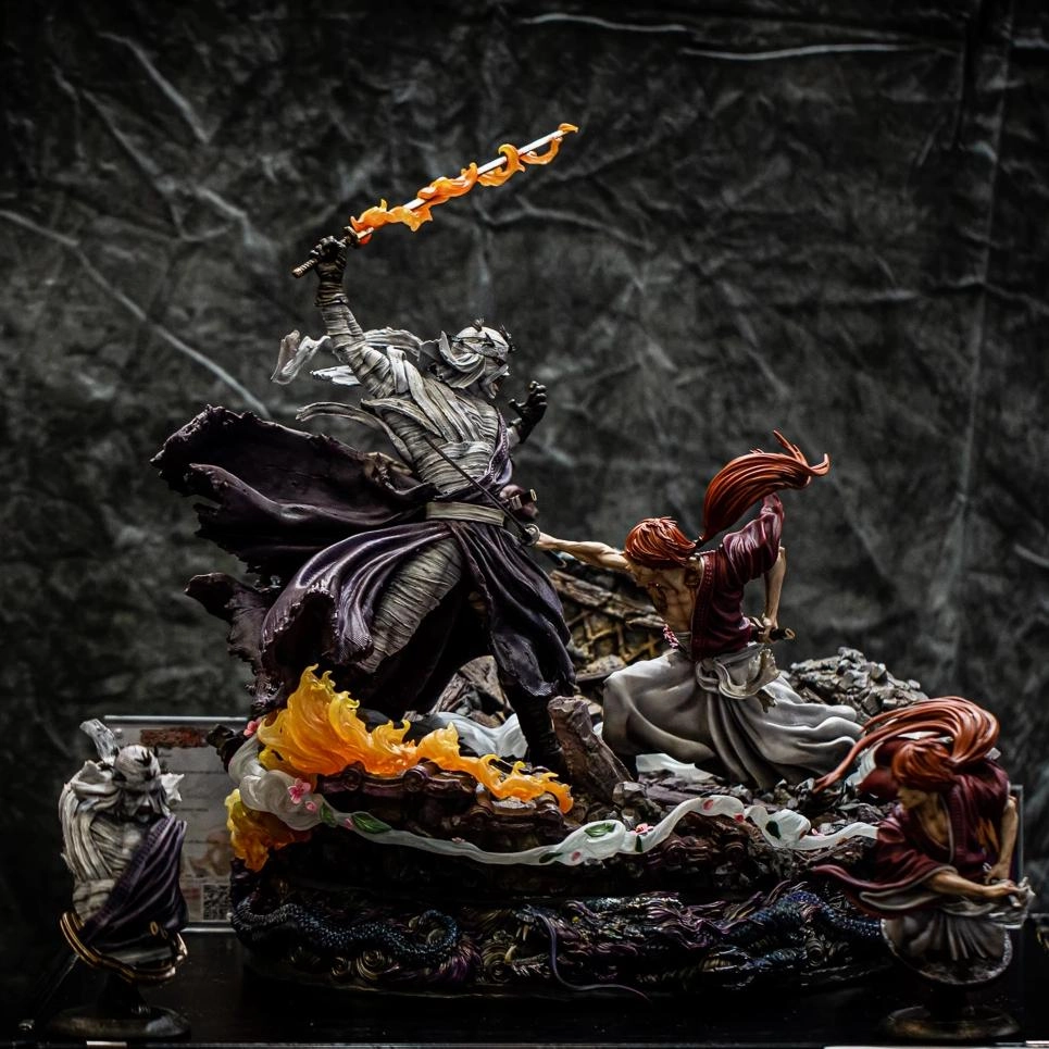 Famous Painting Modular Design Rurouni Kenshin - Kenshin VS Shishio 25th Anniversary Edition