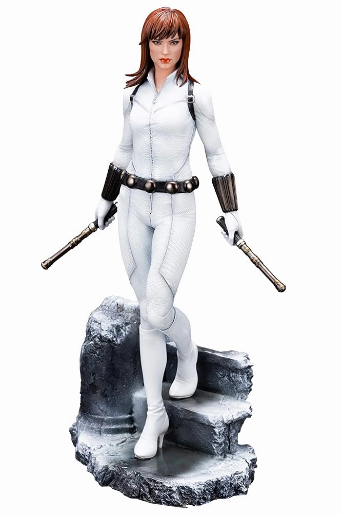 "ARTFX PREMIER" Marvel Universe  Black Widow White Costume Edition Virtual Good Resin Statue
