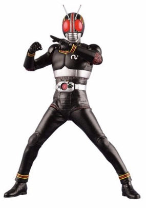 Kamen Rider Black 1/6 Real Action Heroes (#393) Kamen Rider Black - Medicom Toy Interactive Exhibit Limited Object