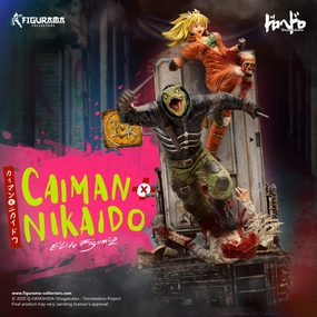 Dorohedoro: Caiman & Nikaido Elite FigumiZ Statue Monochrome Design