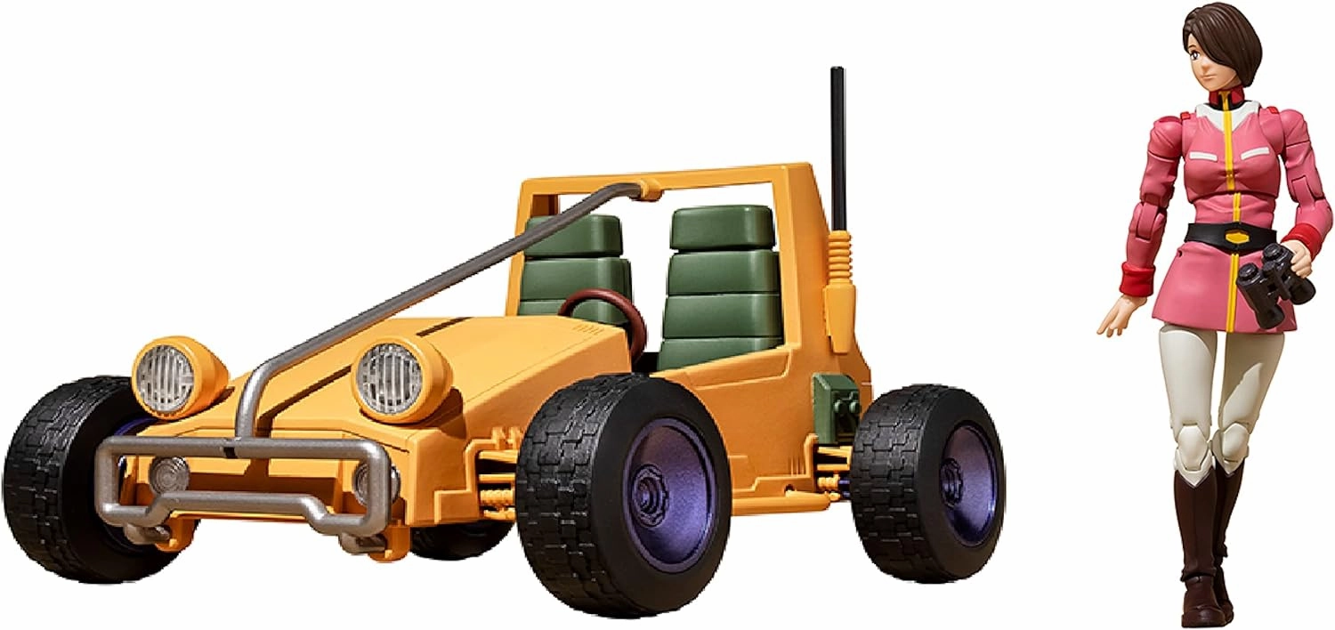 G.M.G. "Gundam" Earth Federation Force 08 V-SP Earth Federation Soldier & Earth Federation Forces Buggy Superhero Sculpture Fantasy Model