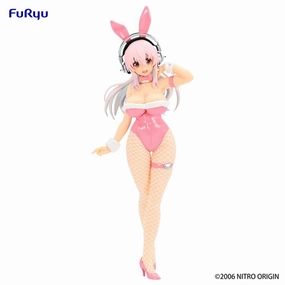 "Super Sonico" BiCute Bunnies Figure Pink ver. Entryway Accent Gaming Object