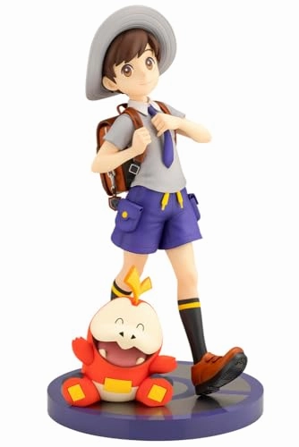 "Pokemon" Series ARTFX J Florian with Fuecoco Premium Model Porcelain Doll