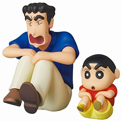 UDF "Crayon Shin-chan" Series 3 Ketsudakearuki Hiroshi & Shinnosuke Birthday gift Train Model