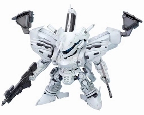 "Armored Core" D-Style Lineark White-Glint Metallic Finish