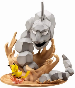 Pokemon/Pocket Monsters - ARTFX J Onix/Iwark Vs. Pikachu (Kotobukiya) Character Item