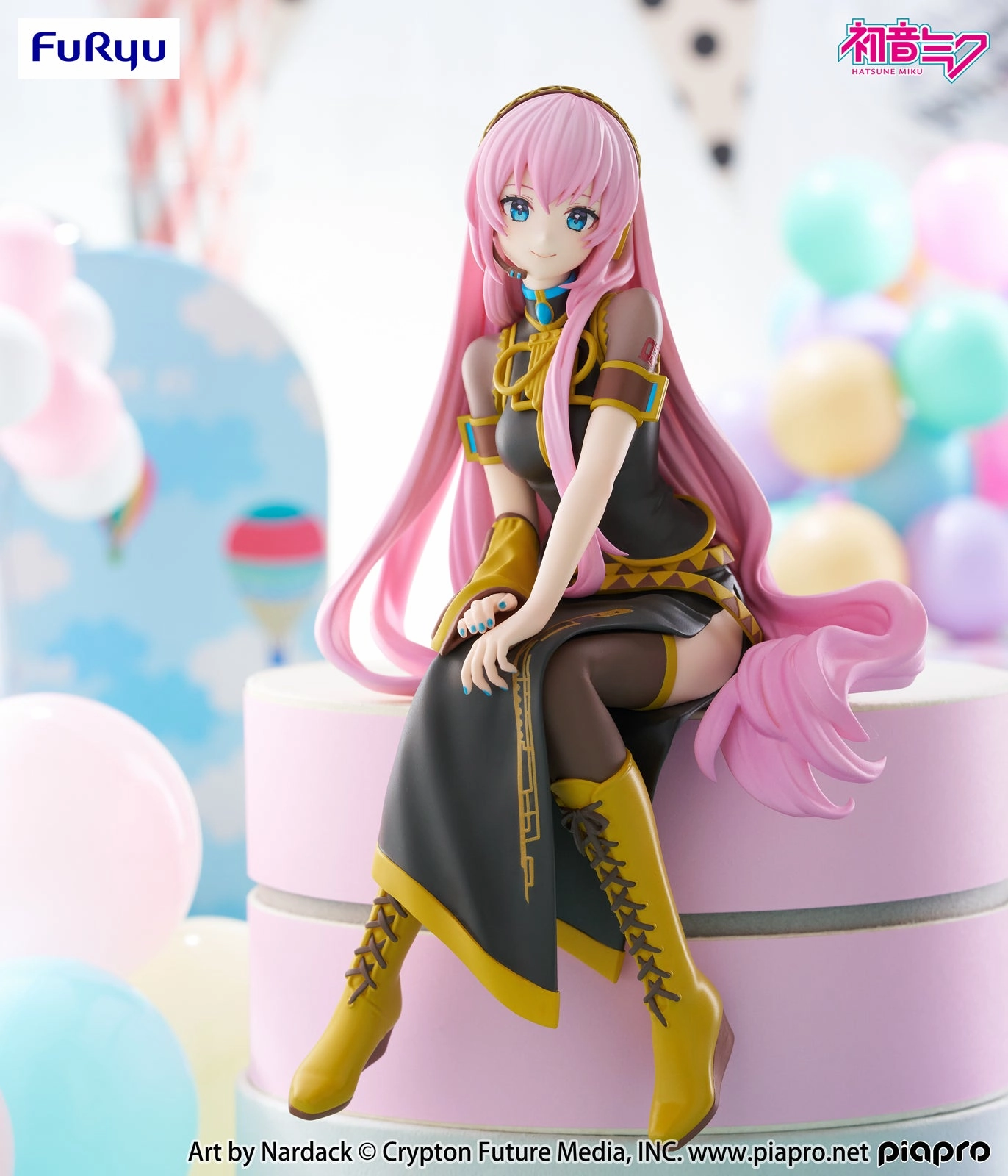 PVC Display "Hatsune Miku" Noodle Stopper Figure Megurine Luka
