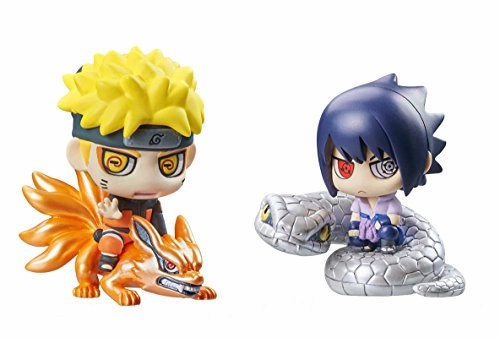 Petit Chara Land Naruto -Shippuuden- Chimitto Waza Hatsudou! Dattebayo ver. - MegaHouse Display Case