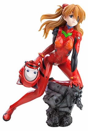 "Rebuild of Evangelion" Shikinami Asuka Langley Q -Plugsuit Ver.- :RE Art Display