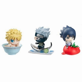 Blockbuster Movie Magazine Cover Naruto Petit Chara Land - Jump Festa 2014 ?? Swirl Lunch Version - MegaHouse