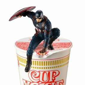 Avengers: Endgame - Captain America - Noodle Stopper Figure Anime Goods