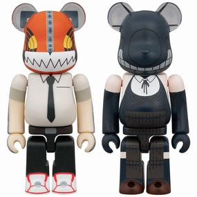 Interchangeable Part BE@RBRICK "Chainsaw Man - The Movie: Reze Arc" Chainsaw Man & Bomb 2 Set