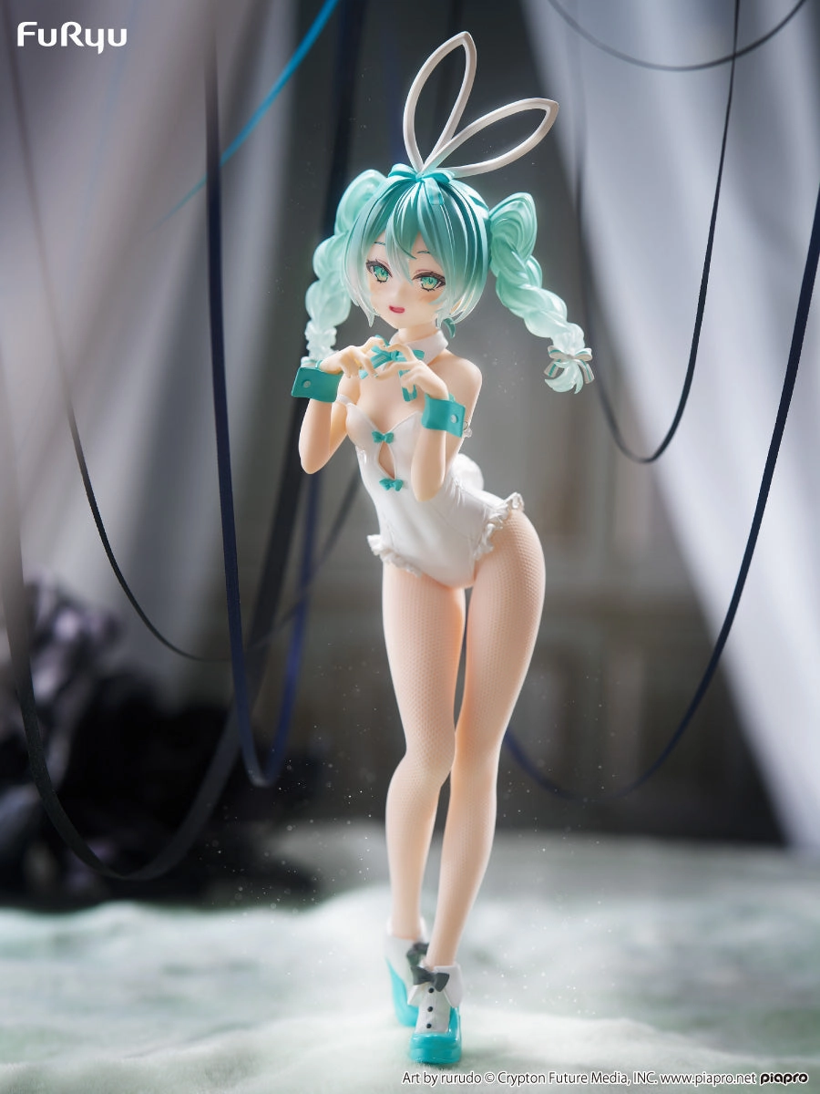 Superhero Toy BiCute Bunnies Figure Hatsune Miku rurudo WHITE ver.