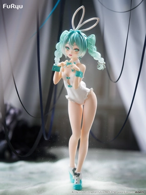Superhero Toy BiCute Bunnies Figure Hatsune Miku rurudo WHITE ver.