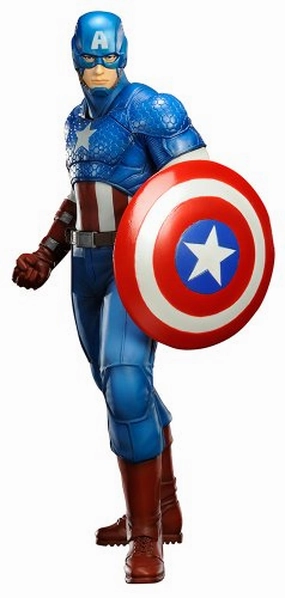 Captain America 1/10 The Avengers - Kotobukiya MARVEL NOW! ARTFX  Character Decor Enduring Classic